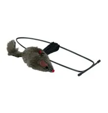 Іграшка для котів Trixie Мишка на вудці 8х190 см (4011905040653)