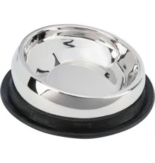 Посуд для собак Trixie Миска металева для собак коротконосих порід 250 мл/19 см (4011905252001)
