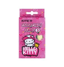Крейда Kite кольорова Jumbo Hello Kitty, 3 кольори (HK21-077)