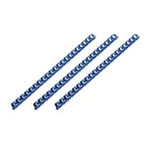 Пружина для палітурки 2E пл. 14мм (100 шт.) сині (2E-PL14-100CY)