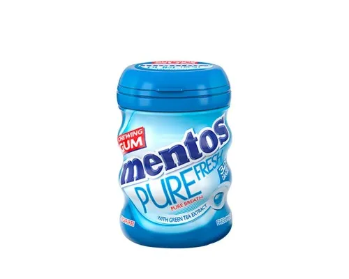 Жувальна гумка Mentos Pure Fresh зі смаком мяти 56 г (8935001725367)