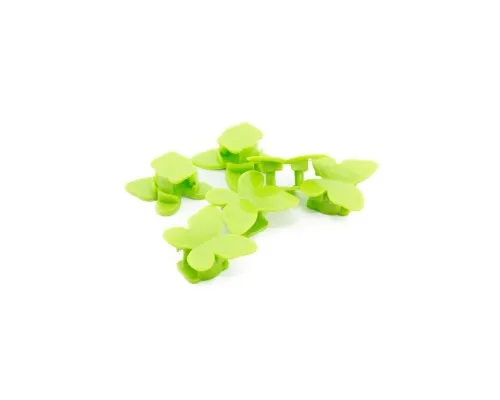 Тримач для кабелю Extradigital CC-948 Cable Clips butterfly, Green (KBC1713)