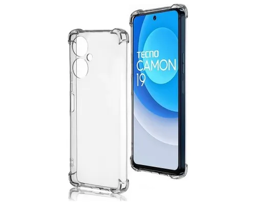 Чохол до мобільного телефона BeCover Anti-Shock Tecno Camon 19 (CI6n)/19 Neo (CH6i)/19 Pro (CI8n) Clear (708901)