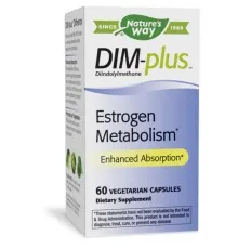 Витаминно-минеральный комплекс Nature's Way Метаболизм эстрогенов, DIM-plus, Estrogen Metabolism, 60 вегетарианс (NWY-14810)