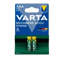 Акумулятор Varta Phone AAA 800mAh NI-MH * 2 (58398101402)