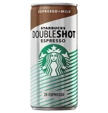 Холодный кофе Starbucks Doubleshot Espresso 200 мл (5711953078019)