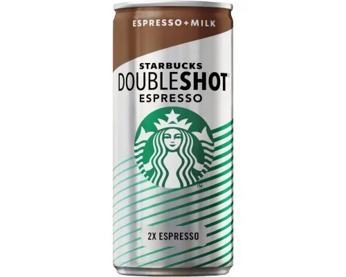Холодный кофе Starbucks Doubleshot Espresso 200 мл (5711953078019)