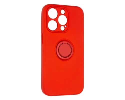 Чохол до мобільного телефона Armorstandart Icon Ring Apple iPhone 14 Pro Red (ARM68708)