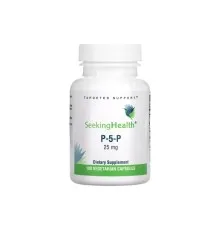 Вітамін Seeking Health P-5-P (піридоксальфосфат), 25 мг, P-5-P, 100 вегетаріанських кап (SKH-52099)