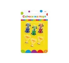 Свічка Maxi Гонки 6 шт на торт (MX624021)