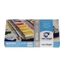 Акварельные краски Royal Talens Van Gogh 12 цветов + кисточка (8712079049003)