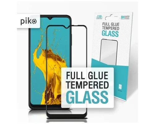 Скло захисне Piko Full Glue Samsung A22 (1283126512582)