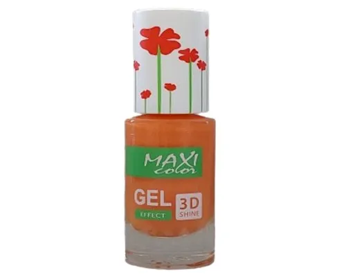 Лак для ногтей Maxi Color Gel Effect Hot Summer 07 (4823077504532)