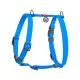 Шлея для собак WAUDOG Waterproof анатомічна Н-подібна S блакитна (32942)