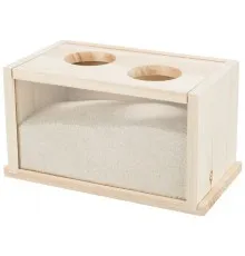 Игрушка для грызунов Trixie Ванная деревянная 22х12х12 см (4011905630045)