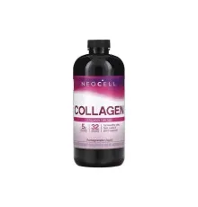 Витаминно-минеральный комплекс Neocell Жидкий Коллаген типа 1 и 3, Вкус Граната, Collagen Type 1 & 3 Liquid, (NEL-13295)