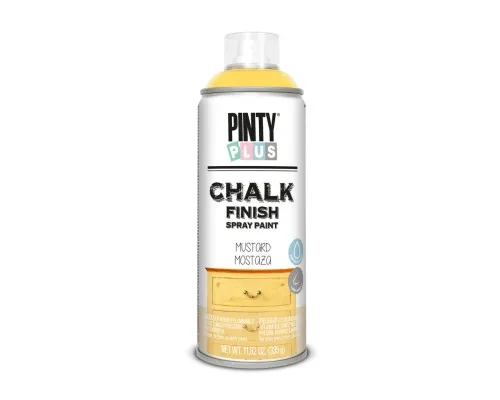 Фарба-аерозоль Pintyplus на водній основі Chalk-finish, Світло-жовта, 400 мл (8429576235005)