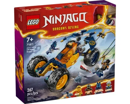 Конструктор LEGO Ninjago Багги для бездорожья ниндзя Арин 267 деталей (71811)