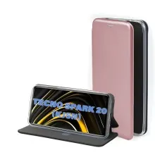 Чехол для мобильного телефона BeCover Exclusive Tecno Spark 20 (KJ5n) Pink (711244)