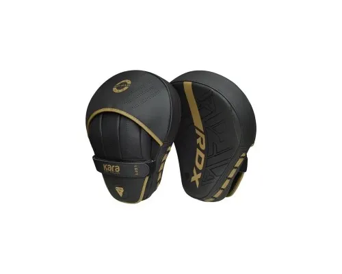 Лапи боксерські RDX F6 Kara Matte Golden (FPR-F6MGL)