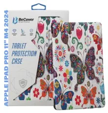 Чехол для планшета BeCover Smart Case Apple iPad Pro 11" M4 2024 Butterfly (711631)