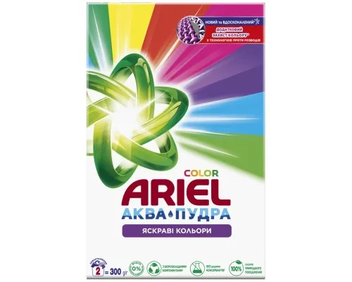 Стиральный порошок Ariel Аква-Пудра Color 300 г (8006540536469)