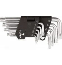 Набор инструментов Topex ключи шестигранные Torx T10-T50, набор 9 шт.*1 уп. (35D960)