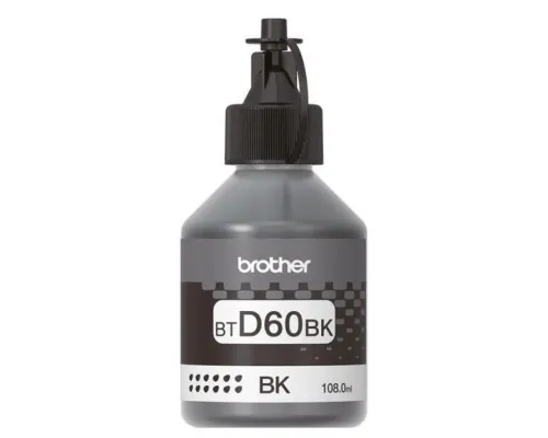 Контейнер з чорнилом Brother BT-D60BK 108ml (BTD60Bk)