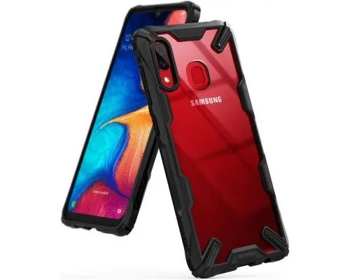 Чохол до мобільного телефона Ringke Fusion X Samsung Galaxy A20 Black (RCS4521)