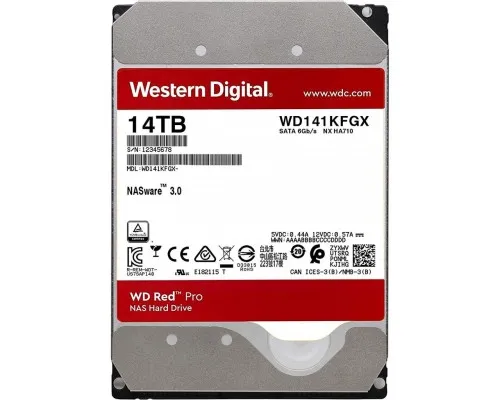 Жорсткий диск 3.5 14TB WD (WD141KFGX)