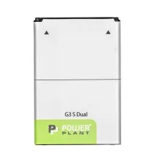 Аккумуляторная батарея PowerPlant LG G3 S Dual 3500mAh (SM160105)