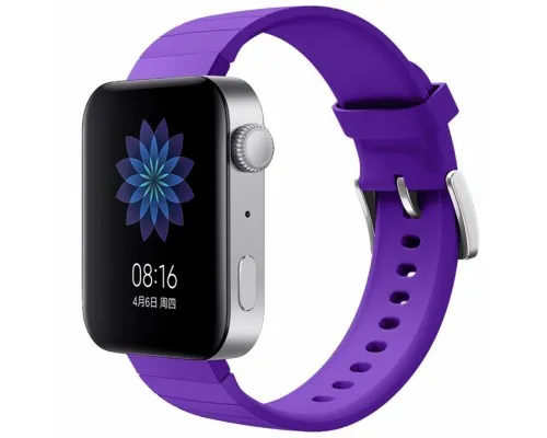 Ремешок для смарт-часов BeCover Silicone для Xiaomi Mi Watch Purple (704519)