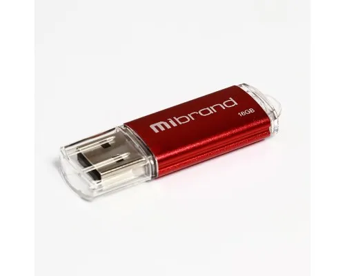 USB флеш накопичувач Mibrand 16GB Cougar Red USB 2.0 (MI2.0/CU16P1R)