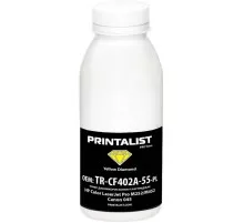 Тонер HP CLJ Pro M252/M452, Canon 045, 50г Yellow Printalist (TR-CF402A-55-PL)