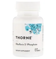 Вітамін Thorne Research Рибофлавін 5 'Фосфат, 60 капсул (THR-11502)