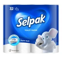 Туалетний папір Selpak 3 шари 32 рулони (8690530284463)
