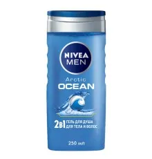 Гель для душу Nivea Men 2 в 1 Arctic Ocean для тіла та волосся 250 мл (4005900654250)