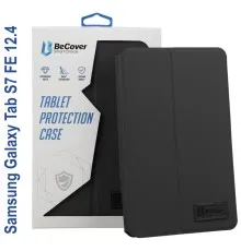 Чехол для планшета BeCover Samsung Tab S7 FE 12.4 SM-T730/SM-T735/S8 Plus 5G SM-X800/SM-X806 Black (706711)