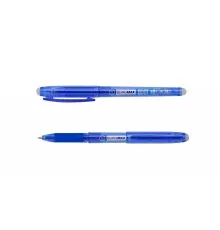 Ручка гелевая Buromax Пиши-стираем EDIT, 0.7 мм, синие чернила (BM.8301-01)