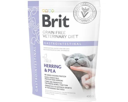 Сухий корм для кішок Brit GF VetDiets Cat Gastrointestinal 400 г (8595602528431)