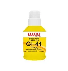 Чорнило WWM Canon GI-41 для Pixma G2420/3420 190г Yellow (KeyLock) (G41Y)
