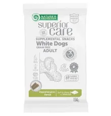 Ласощі для собак Nature's Protection Superior Care White Dogs Hypoallergenic & Dental Care 150 г (KIKNPSC47202)