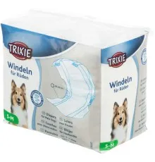 Підгузки для тварин Trixie для собак (кобелів) S-M 30-46 см 12 шт (4011905236414)