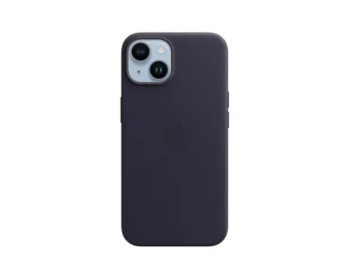 Чохол до мобільного телефона Apple iPhone 14 Leather Case with MagSafe - Ink (MPP63)