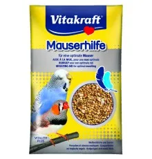 Вітаміни для птахів Vitakraft Mauserhilfe для хвилястих та екзотичних папуг 20 г (під час линьки) (4008239213112)