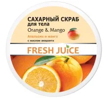Скраб для тіла Fresh Juice Orange & Mango цукровий 225 мл (4823015925771)