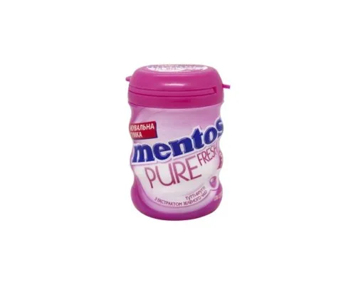 Жувальна гумка Mentos Pure Fresh зі смаком Тутті-Фрутті 56 г (8935001725381)