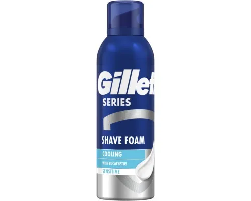 Піна для гоління Gillette Series Охолоджувальна з евкаліптом 200 мл (8001090872098)