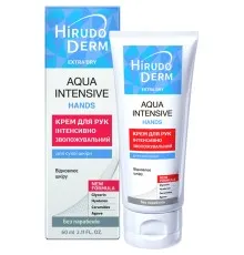 Крем для рук Біокон Hirudo Derm Extra Dry Aqua Intensive Hand Інтенсивно зволожувальний 60 мл (4820008319050)