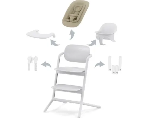 Стілець для годування Cybex Lemo 4в1 All White (521004829)